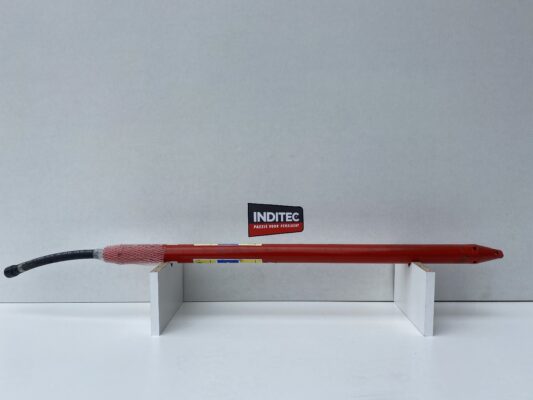 pneuvibe 54mm grondraket met vaste kop