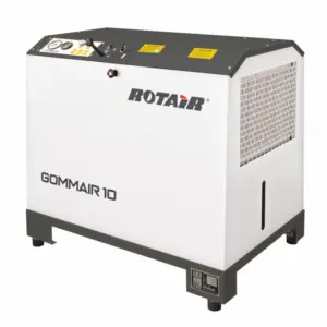 rotair gommair 10 diesel compressor voor inbouw